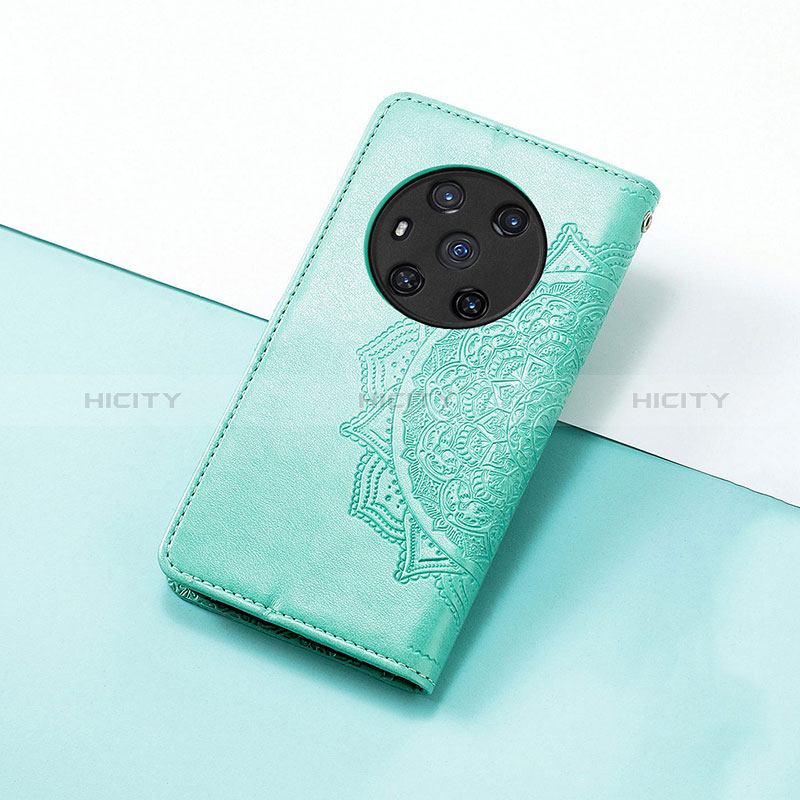 Custodia Portafoglio In Pelle Fantasia Modello Cover con Supporto S07D per Huawei Honor Magic3 5G