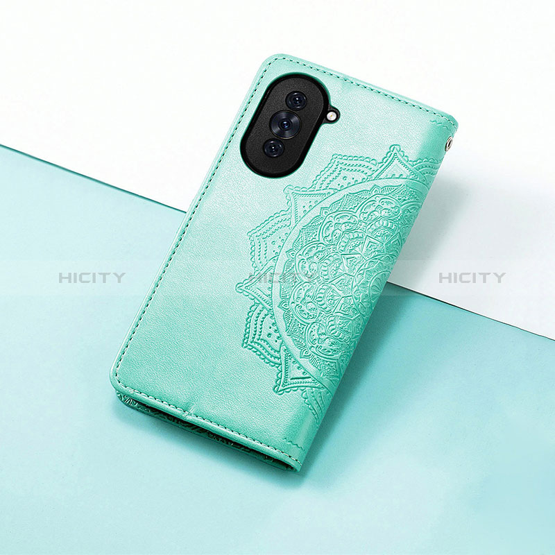 Custodia Portafoglio In Pelle Fantasia Modello Cover con Supporto S07D per Huawei Nova 10