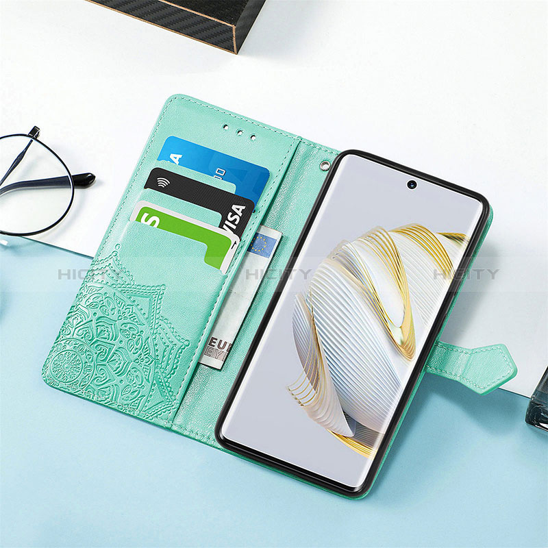 Custodia Portafoglio In Pelle Fantasia Modello Cover con Supporto S07D per Huawei Nova 10 SE