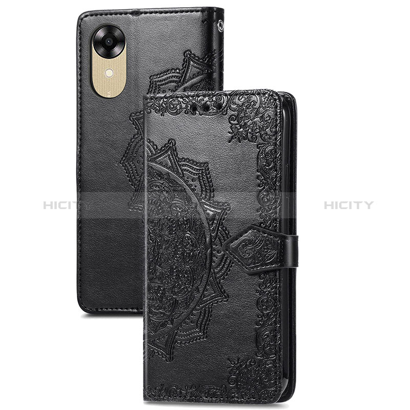 Custodia Portafoglio In Pelle Fantasia Modello Cover con Supporto S07D per Oppo A17K