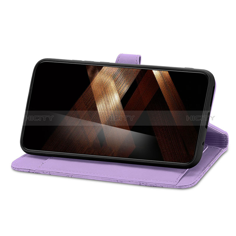 Custodia Portafoglio In Pelle Fantasia Modello Cover con Supporto S07D per Samsung Galaxy S24 Plus 5G