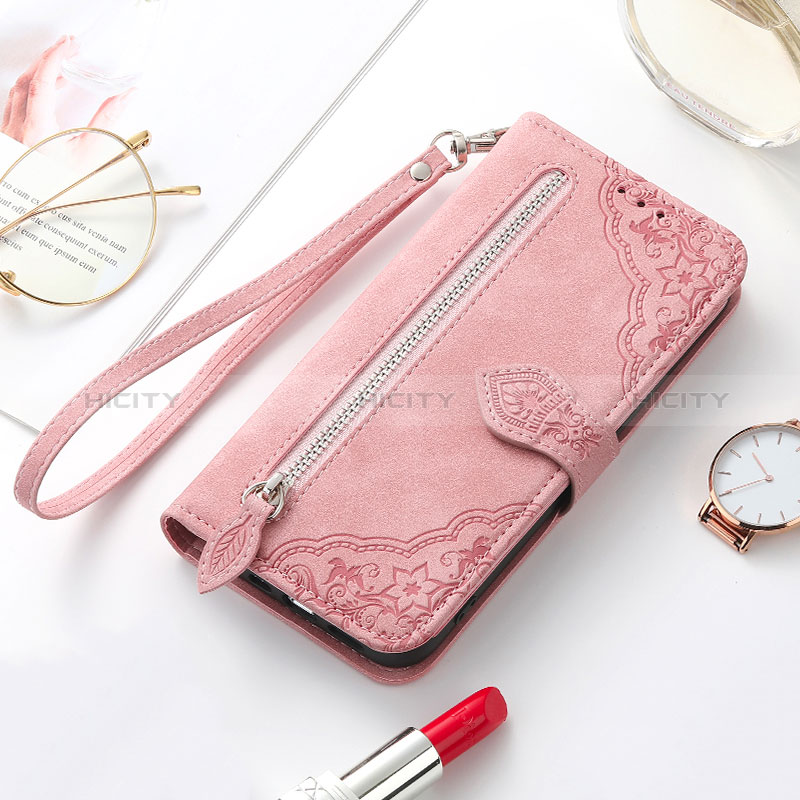 Custodia Portafoglio In Pelle Fantasia Modello Cover con Supporto S07D per Samsung Galaxy S24 Plus 5G