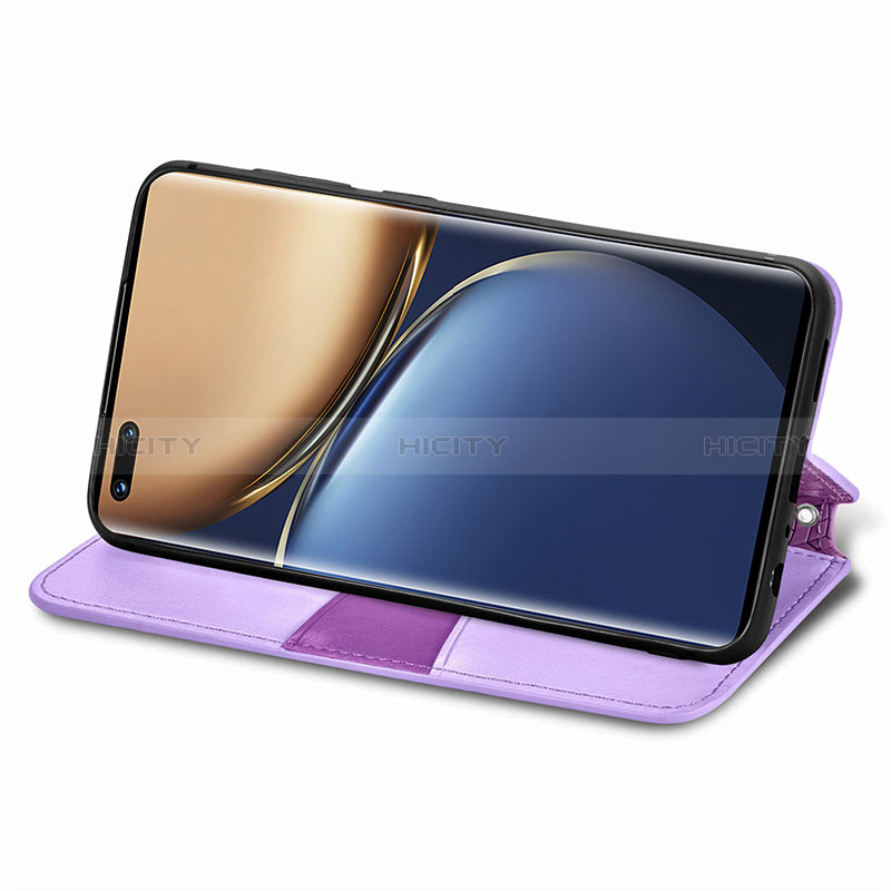 Custodia Portafoglio In Pelle Fantasia Modello Cover con Supporto S09D per Huawei Honor Magic3 5G