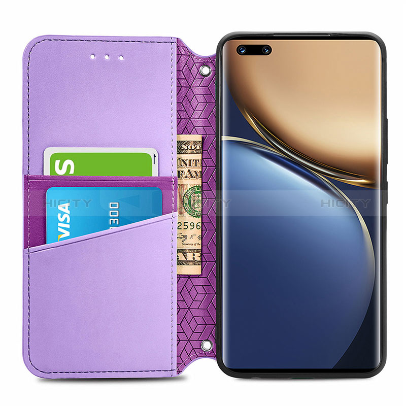 Custodia Portafoglio In Pelle Fantasia Modello Cover con Supporto S09D per Huawei Honor Magic3 Pro 5G