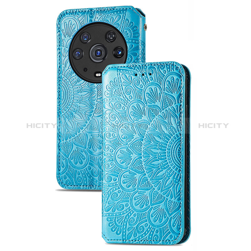 Custodia Portafoglio In Pelle Fantasia Modello Cover con Supporto S09D per Huawei Honor Magic3 Pro 5G