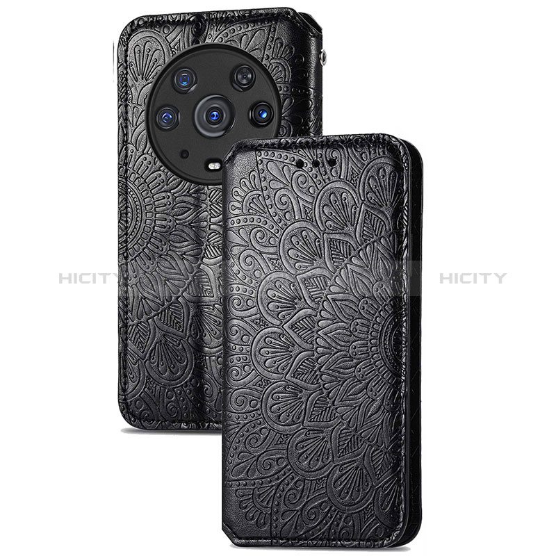 Custodia Portafoglio In Pelle Fantasia Modello Cover con Supporto S09D per Huawei Honor Magic3 Pro 5G