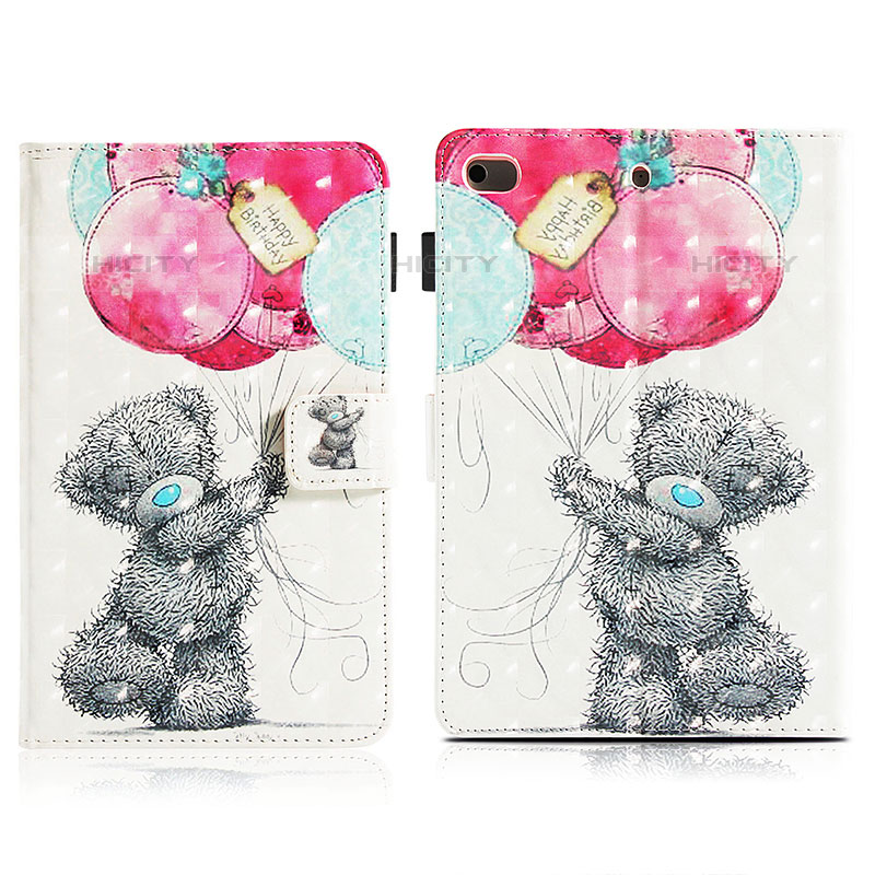 Custodia Portafoglio In Pelle Fantasia Modello Cover con Supporto Y01B per Apple iPad Mini 5 (2019)