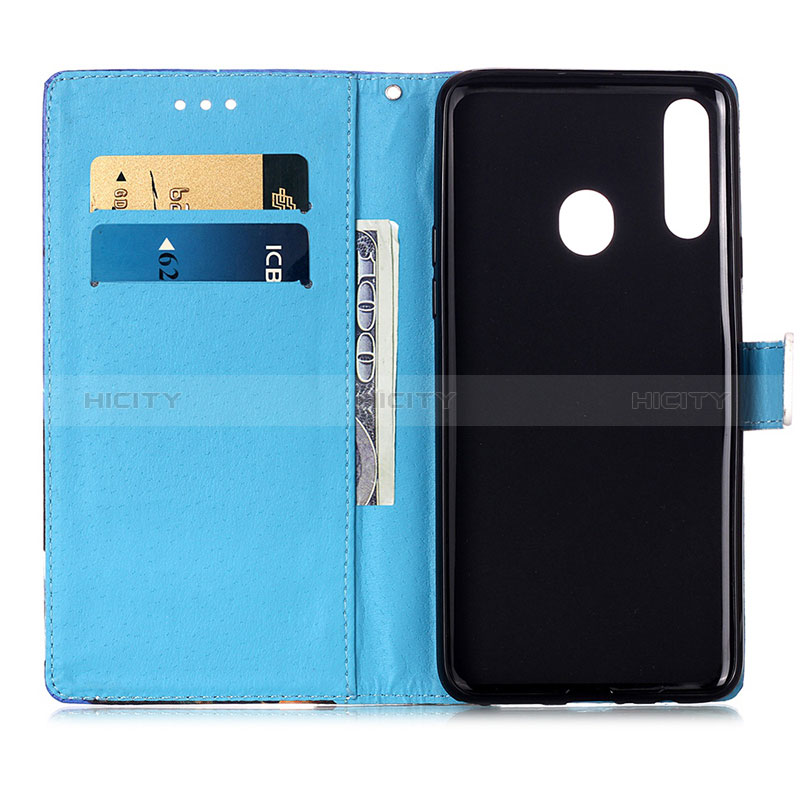 Custodia Portafoglio In Pelle Fantasia Modello Cover con Supporto Y01B per Samsung Galaxy A20s