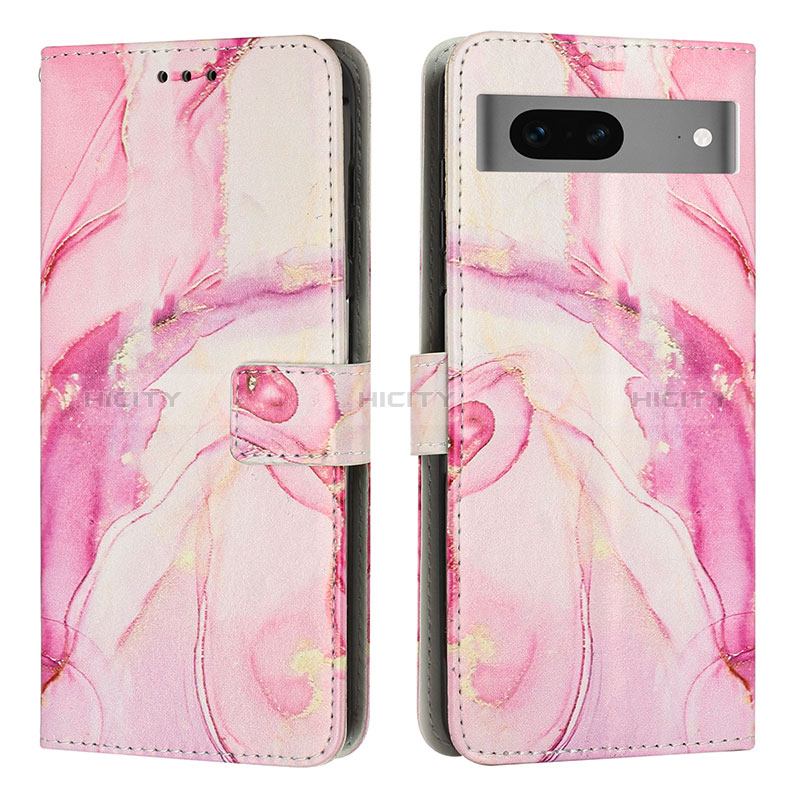 Custodia Portafoglio In Pelle Fantasia Modello Cover con Supporto Y01X per Google Pixel 7 5G