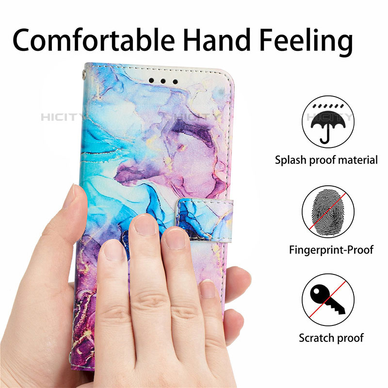 Custodia Portafoglio In Pelle Fantasia Modello Cover con Supporto Y01X per Oppo Reno8 Lite 5G