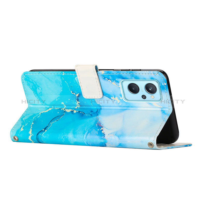 Custodia Portafoglio In Pelle Fantasia Modello Cover con Supporto Y01X per Realme 10 5G