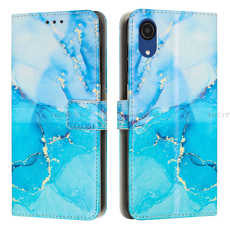 Custodia Portafoglio In Pelle Fantasia Modello Cover con Supporto Y01X per Samsung Galaxy A03 Core