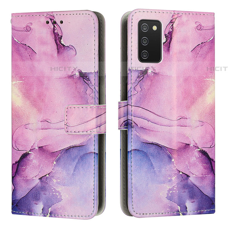 Custodia Portafoglio In Pelle Fantasia Modello Cover con Supporto Y01X per Samsung Galaxy A03s