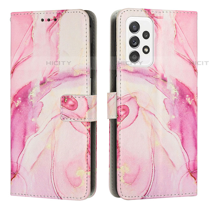 Custodia Portafoglio In Pelle Fantasia Modello Cover con Supporto Y01X per Samsung Galaxy A52 5G