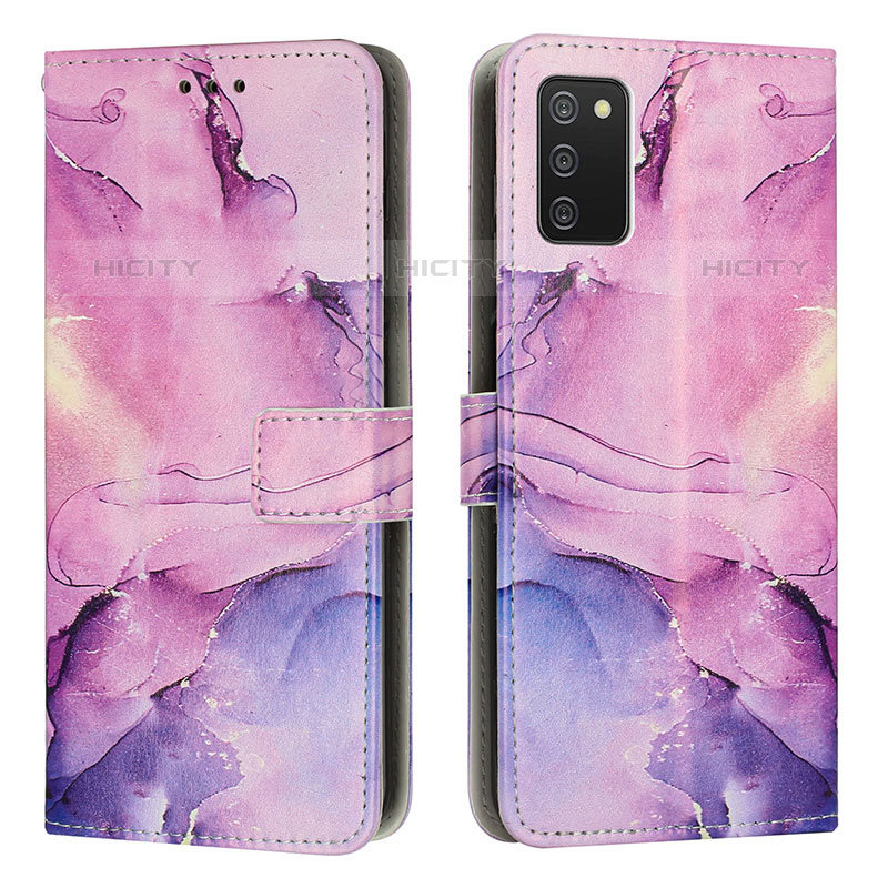 Custodia Portafoglio In Pelle Fantasia Modello Cover con Supporto Y01X per Samsung Galaxy M02s