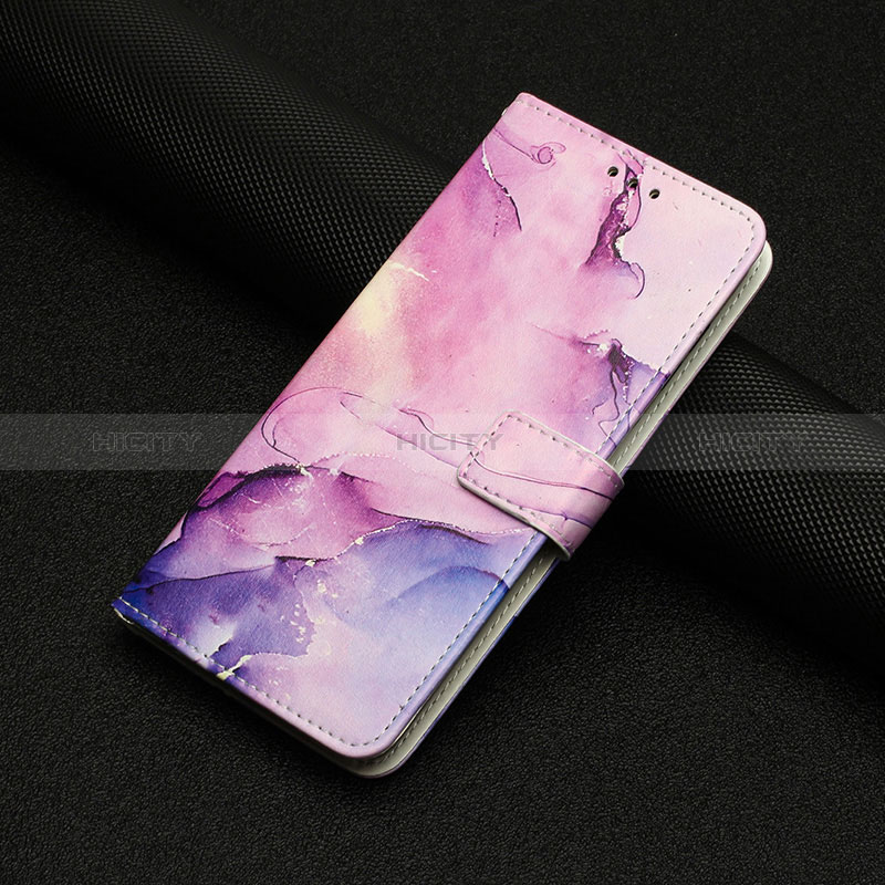 Custodia Portafoglio In Pelle Fantasia Modello Cover con Supporto Y01X per Xiaomi Mi 13 5G Viola