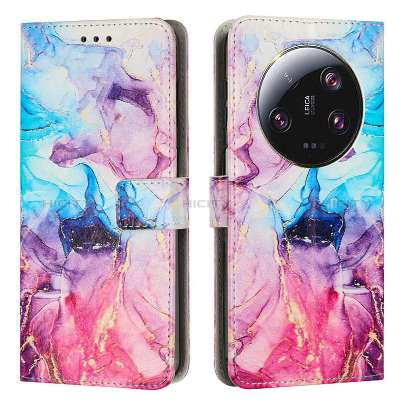 Custodia Portafoglio In Pelle Fantasia Modello Cover con Supporto Y01X per Xiaomi Mi 13 Ultra 5G Multicolore