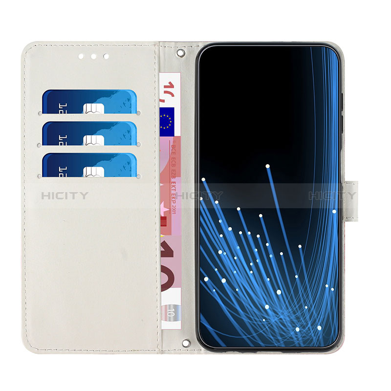 Custodia Portafoglio In Pelle Fantasia Modello Cover con Supporto Y01X per Xiaomi Poco C50