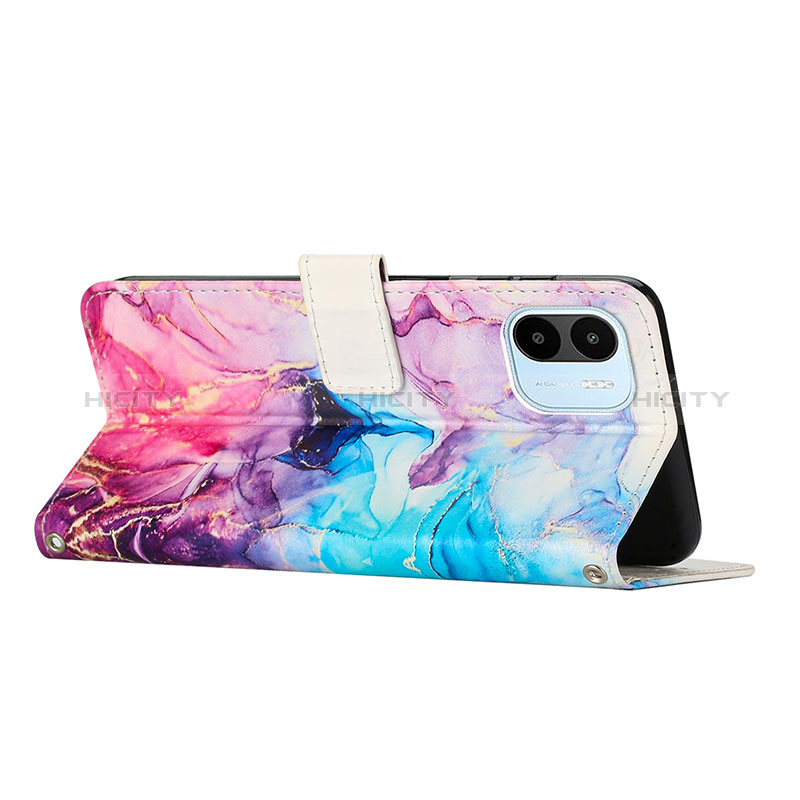 Custodia Portafoglio In Pelle Fantasia Modello Cover con Supporto Y01X per Xiaomi Poco C51