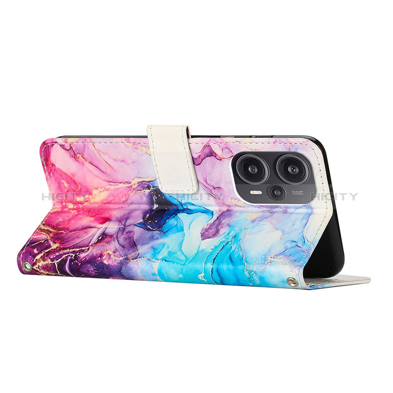 Custodia Portafoglio In Pelle Fantasia Modello Cover con Supporto Y01X per Xiaomi Poco F5 5G