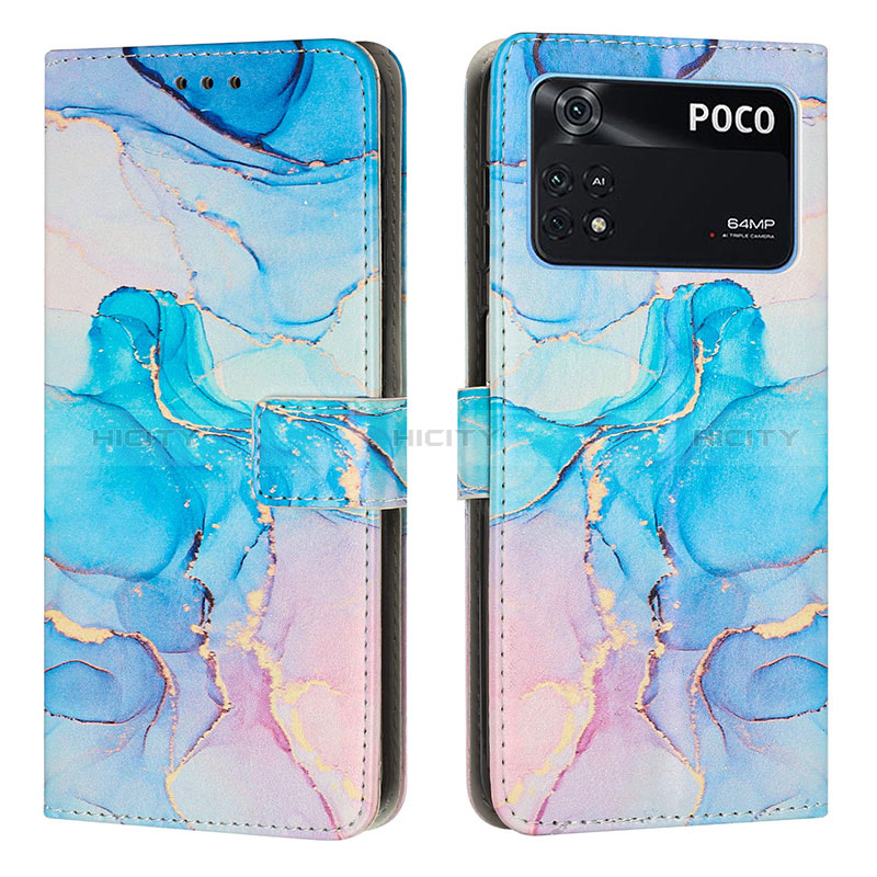 Custodia Portafoglio In Pelle Fantasia Modello Cover con Supporto Y01X per Xiaomi Poco M4 Pro 4G