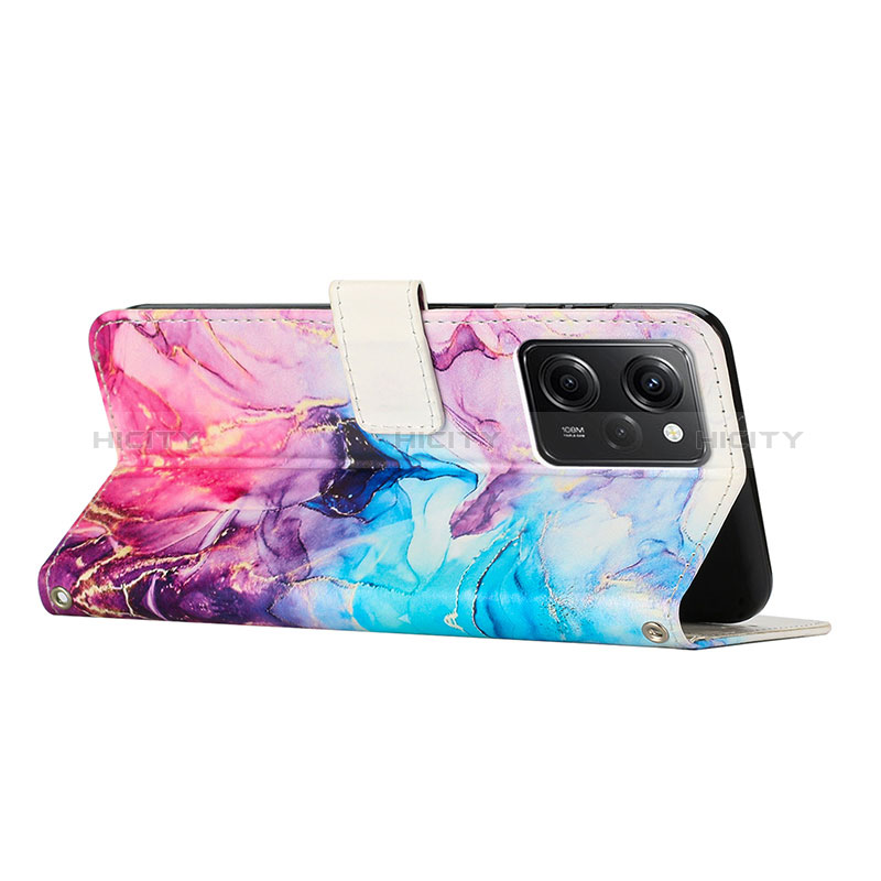 Custodia Portafoglio In Pelle Fantasia Modello Cover con Supporto Y01X per Xiaomi Poco X5 Pro 5G