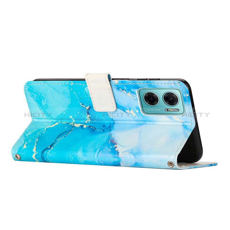 Custodia Portafoglio In Pelle Fantasia Modello Cover con Supporto Y01X per Xiaomi Redmi 10 5G