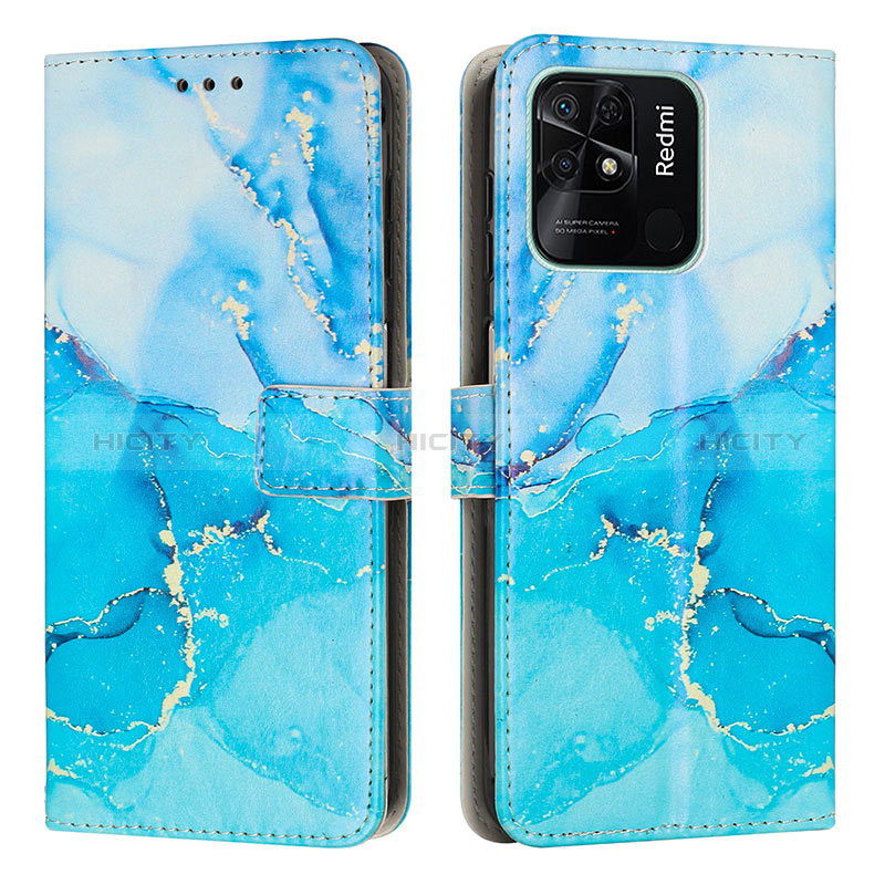 Custodia Portafoglio In Pelle Fantasia Modello Cover con Supporto Y01X per Xiaomi Redmi 10 Power