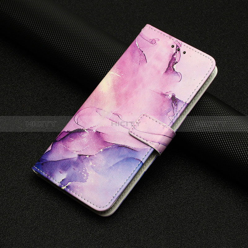 Custodia Portafoglio In Pelle Fantasia Modello Cover con Supporto Y01X per Xiaomi Redmi K60 Pro 5G Viola