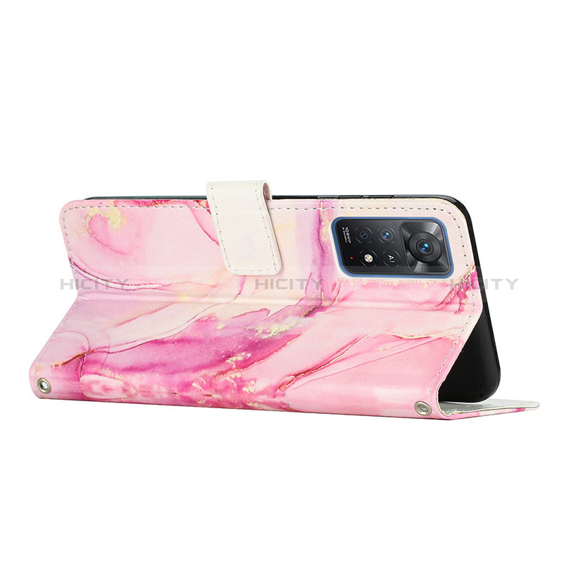 Custodia Portafoglio In Pelle Fantasia Modello Cover con Supporto Y01X per Xiaomi Redmi Note 11 Pro 4G