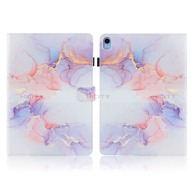 Custodia Portafoglio In Pelle Fantasia Modello Cover con Supporto Y02B per Apple iPad 10.9 (2022)