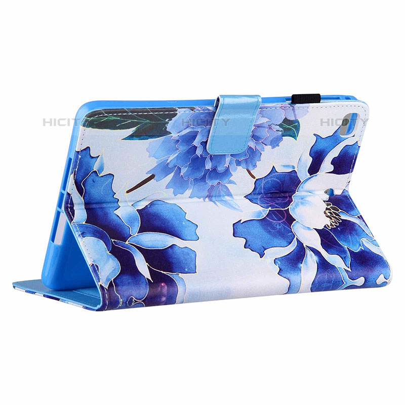 Custodia Portafoglio In Pelle Fantasia Modello Cover con Supporto Y02B per Apple iPad Mini 4