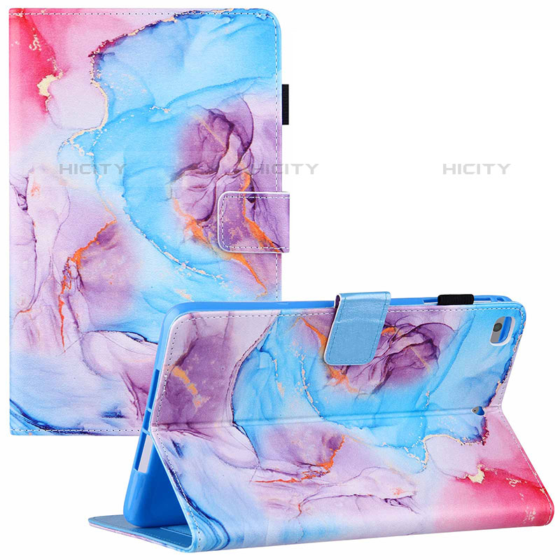 Custodia Portafoglio In Pelle Fantasia Modello Cover con Supporto Y02B per Apple iPad Mini 5 (2019)