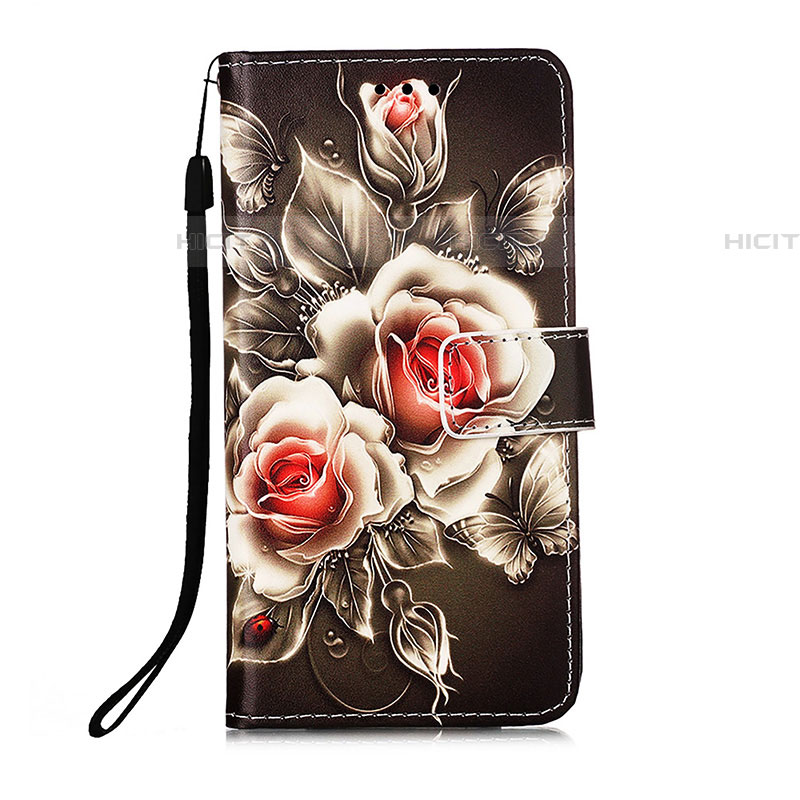 Custodia Portafoglio In Pelle Fantasia Modello Cover con Supporto Y02B per Samsung Galaxy A03s