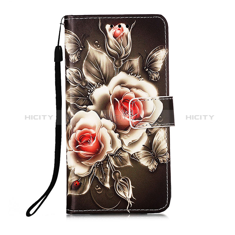 Custodia Portafoglio In Pelle Fantasia Modello Cover con Supporto Y02B per Samsung Galaxy A12