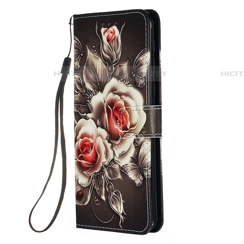 Custodia Portafoglio In Pelle Fantasia Modello Cover con Supporto Y02B per Samsung Galaxy A21 European