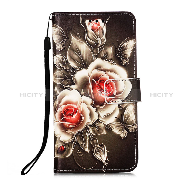 Custodia Portafoglio In Pelle Fantasia Modello Cover con Supporto Y02B per Samsung Galaxy A21s