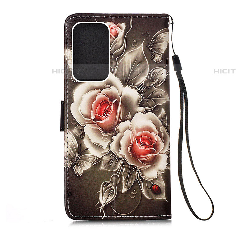 Custodia Portafoglio In Pelle Fantasia Modello Cover con Supporto Y02B per Samsung Galaxy A73 5G