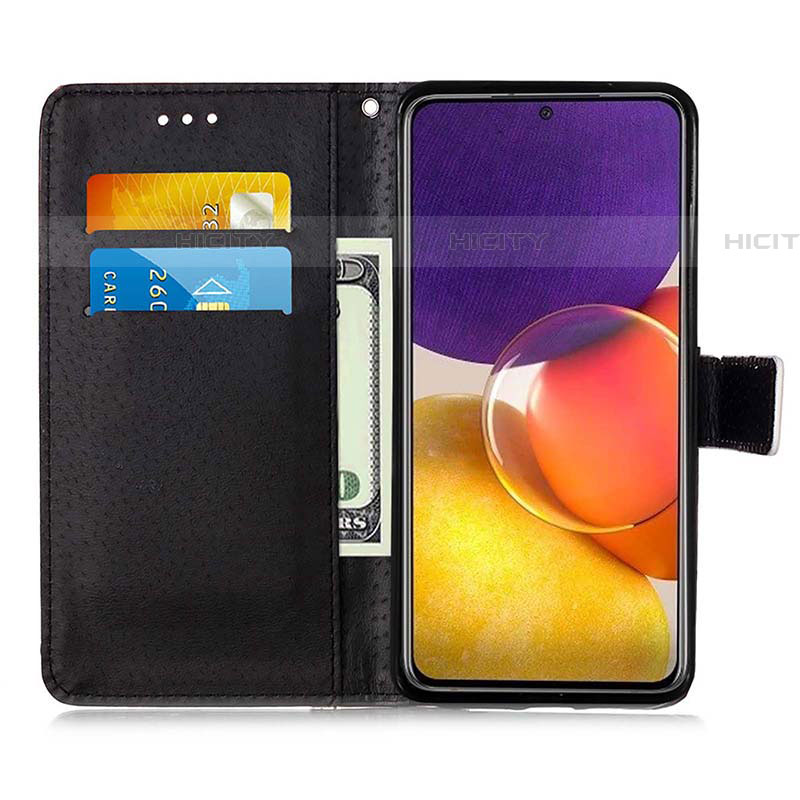 Custodia Portafoglio In Pelle Fantasia Modello Cover con Supporto Y02B per Samsung Galaxy M14 5G