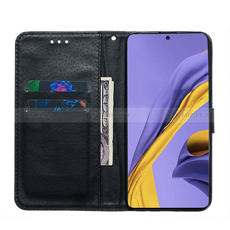 Custodia Portafoglio In Pelle Fantasia Modello Cover con Supporto Y02B per Samsung Galaxy M40S