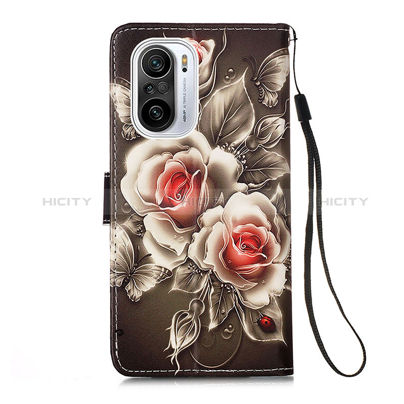 Custodia Portafoglio In Pelle Fantasia Modello Cover con Supporto Y02B per Xiaomi Mi 11X Pro 5G