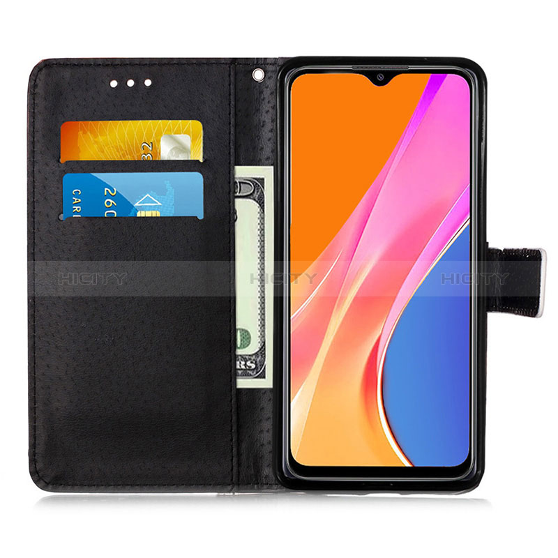 Custodia Portafoglio In Pelle Fantasia Modello Cover con Supporto Y02B per Xiaomi POCO C31