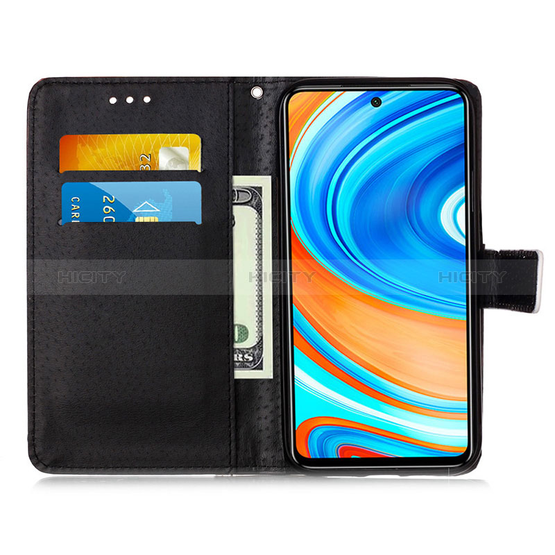 Custodia Portafoglio In Pelle Fantasia Modello Cover con Supporto Y02B per Xiaomi Poco M2 Pro