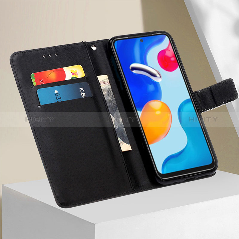 Custodia Portafoglio In Pelle Fantasia Modello Cover con Supporto Y02B per Xiaomi Redmi Note 11 4G (2022)