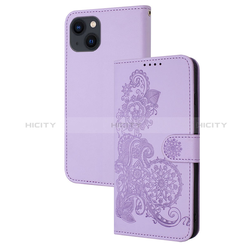 Custodia Portafoglio In Pelle Fantasia Modello Cover con Supporto Y02X per Apple iPhone 13