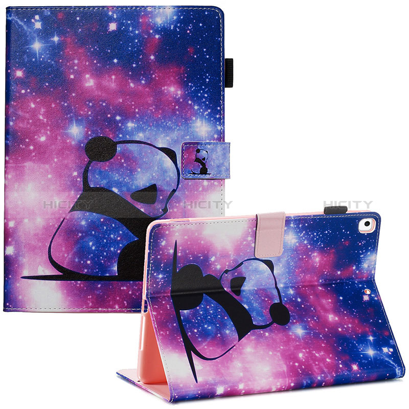 Custodia Portafoglio In Pelle Fantasia Modello Cover con Supporto Y03B per Apple iPad 10.2 (2019)