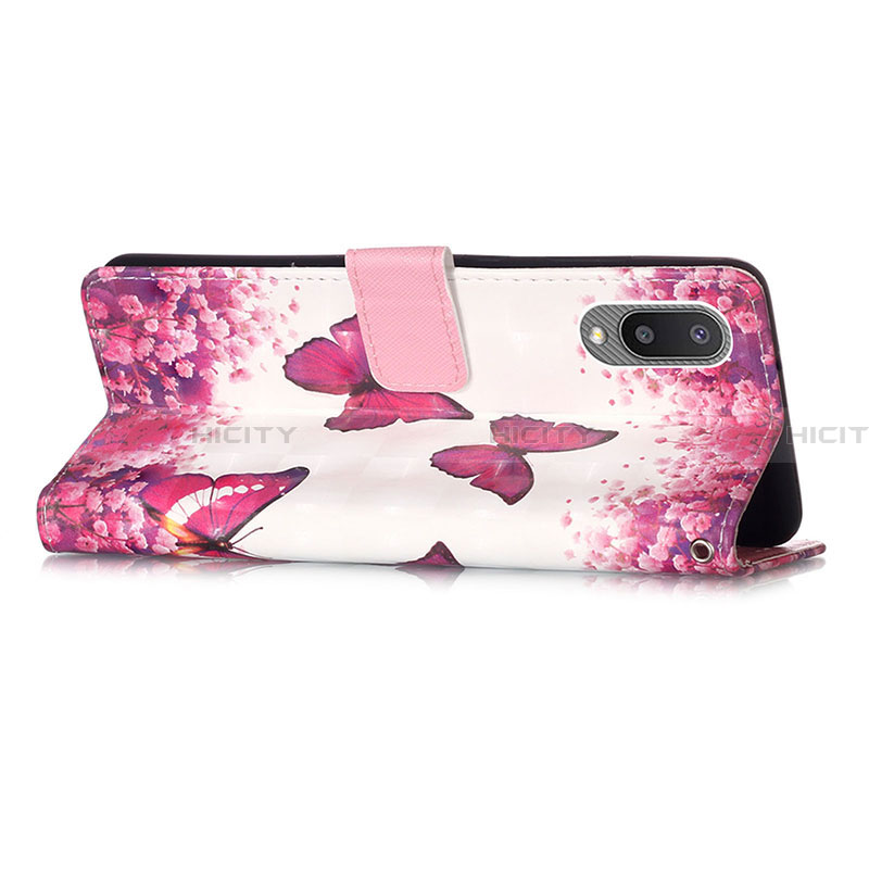 Custodia Portafoglio In Pelle Fantasia Modello Cover con Supporto Y03B per Samsung Galaxy A02