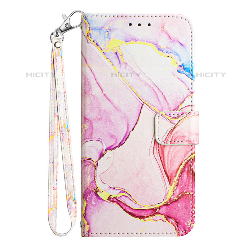 Custodia Portafoglio In Pelle Fantasia Modello Cover con Supporto Y03B per Samsung Galaxy A03