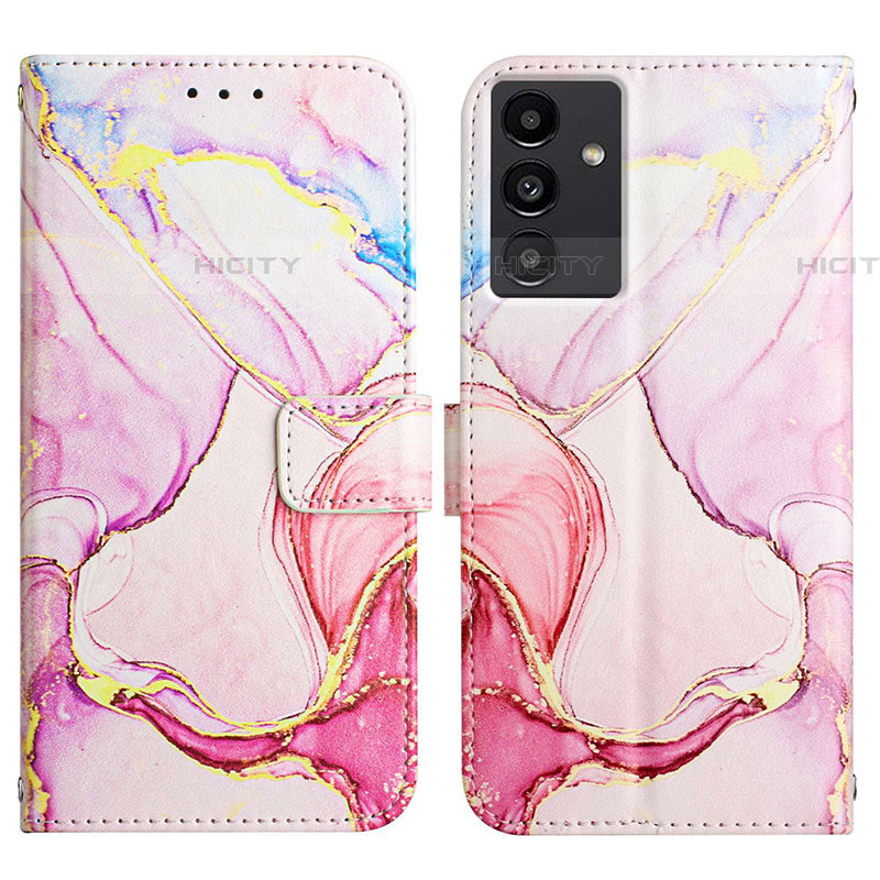 Custodia Portafoglio In Pelle Fantasia Modello Cover con Supporto Y03B per Samsung Galaxy A04s