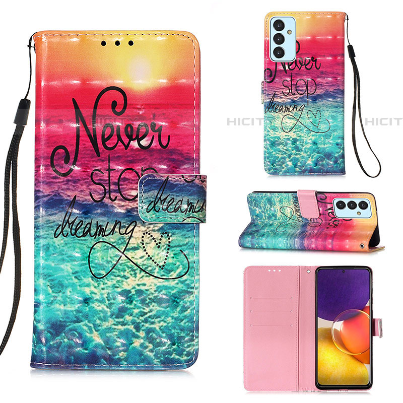 Custodia Portafoglio In Pelle Fantasia Modello Cover con Supporto Y03B per Samsung Galaxy A34 5G